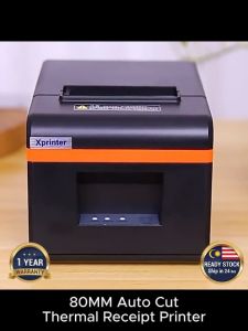 2Dfire 80MM Auto Cut Thermal Receipt Printer XP N160II Thermal Printer Pencetak Resit Terma 热敏收据打印机