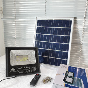Đèn LED Pha  năng lượng mặt trời 60w LED TO 5730 SIÊU SÁNG - CHỐNG NƯỚC IP67