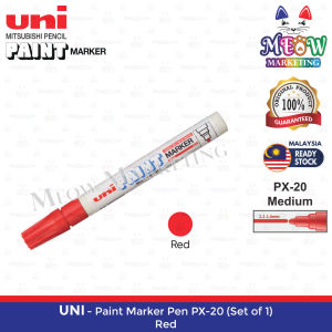 Uni Paint Marker Pen (Permanent) PX-20 Medium - Set of 1