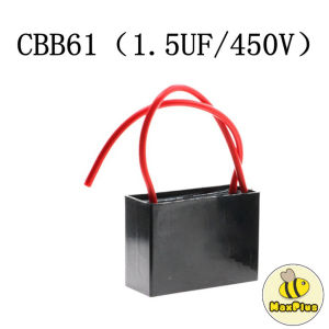 MaxPlus 1PC CBB61 1.5uF 1.8uF Electric Fan Capacitor 450V Fan Repair Parts
