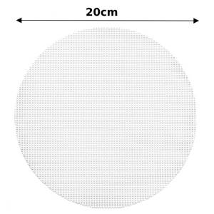 10pcs Alas Kukusan Silikon / Alas Kukusan Kue Basah / Tatakan Kukusan Dumpling 20/22/24cm