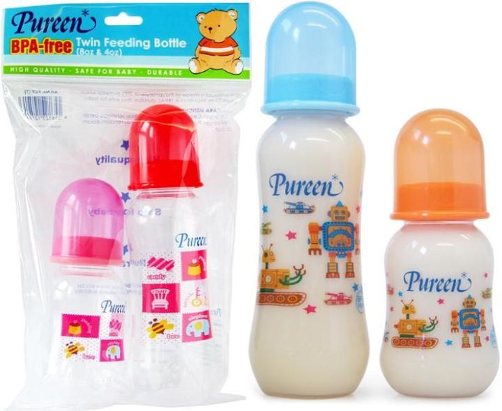 Pureen store milk bottle