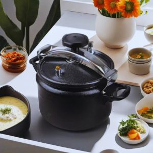 Nồi áp suất đa năng Fujika/Media nấu được trên bếp từ bếp ga bếp than 4L-5L-7L