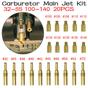 Carburetor Main Jet Kit with Slow/Pilot Jet Set Replacement Fir For NSR KSR PWK PWM Keihin OKO CVK