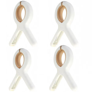 4Pcs Plastic Windproof Clothes Pegs Non-Slip Beach Quilt Towel Fixed Hanger Clip Drying Clothespin Clip with Strong Stainless Steel Spring