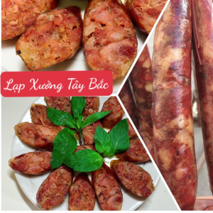 500Gr Lạp Xưởng Gác Bếp Chuẩn Vị Tây Bắc Thơm ngon