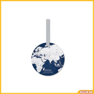 Nurm ID Name Aeroplane Baggage Labels Luggage Tags Fashion Map Design