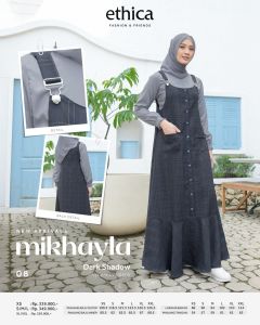 GAMIS ETHICA MIKHAYLA 08 DRESS TERBARUU DAILY KASUAL KEKINIAN KONDANGAN KULIAH TERMURAHHH