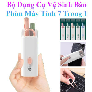 Bộ Dụng Cụ Vệ Sinh Bàn Phím Máy Tính 7 Trong 1