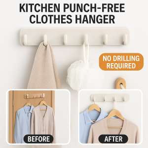 Hooks Applicable Door Thickness Wall-mounted not Picky About Space Wider Hanging Stripes Family