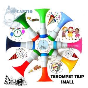 QCF Terompet Mini Pesta Terompet Tahun Baru TEROMPET MURAH Terompet Ulang Tahun Terompet Tiup Terompet SUARA KENCANG / Terompet Anak / Terompet Pesta Trumpet New Year Mainan Anak Terompet Mainan Kado Kemeriahan Akhir Tahun - Warna Random