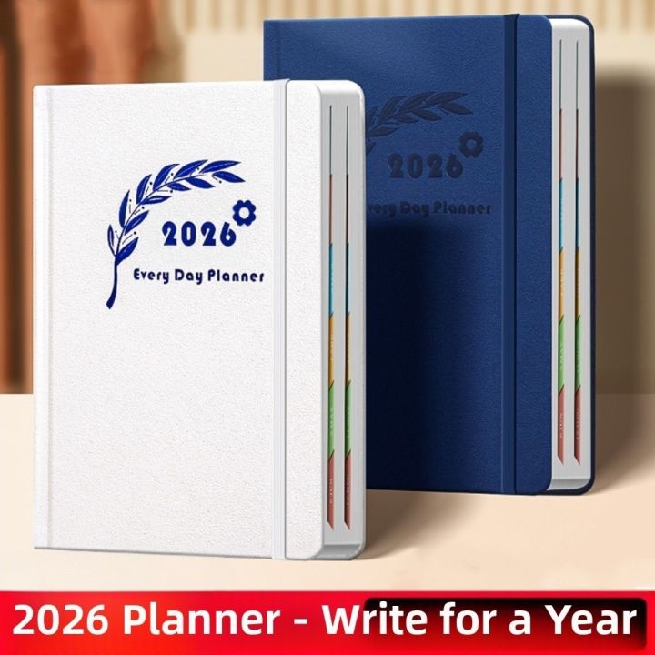 MAGIC ภาษาอังกฤษ สมุดบันทึกวางแผนกำหนดการปี 2026 12 เดือน ทนต่อการสึก ...