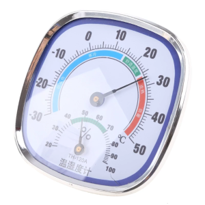 Indoor Outdoor Thermometer Hygrometer Practical Analog Humidity Gauge Temperature Monitor Tool for Home Room Office Use