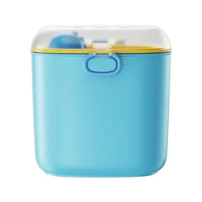 Dr.Isla Baby Milk Powder Box with Lid 380ml/555ml Portable Sealed Leakproof Moisture Proof BPA Free Storage Box for Travel MP20