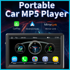 ROWE Multimedia Video Player Wireless Carplay Android Auto 7 Inch - RW539 / Monqiqi 2G+32G Android 7/9/10 Inch Head Unit Android Double Din Car Radio Mobil IPS Screen Head Unit Untuk TOYOTA Daihatsu Mitsubishi HONDA SUZUKI Touch Screen Stereo Radio