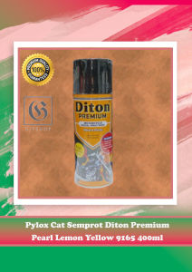 Pylox Cat Semprot Diton Premium Pearl Lemon Yellow 400ml