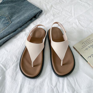 [Free Shipping] WomenS Flat Flip-Flops Perfect For Outdoor Wear Summer Travel And Shopping Featuring A Hook-And-Loop Closure And A Beach-Friendly Design