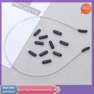 Graceful 200pcs Rubber Round End Cap Cover For Pipe Screw Thread Protector Push-fit Caps Diy Headband Accessories