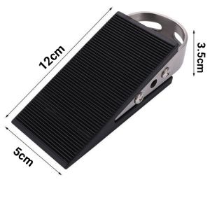 Mobile Door Stopper Block Guard Wind Non-slip Silent Rubber Door Stopper Wedge Anti Skid Heavy Duty Safety Silicone Rubber Blocker Protector
