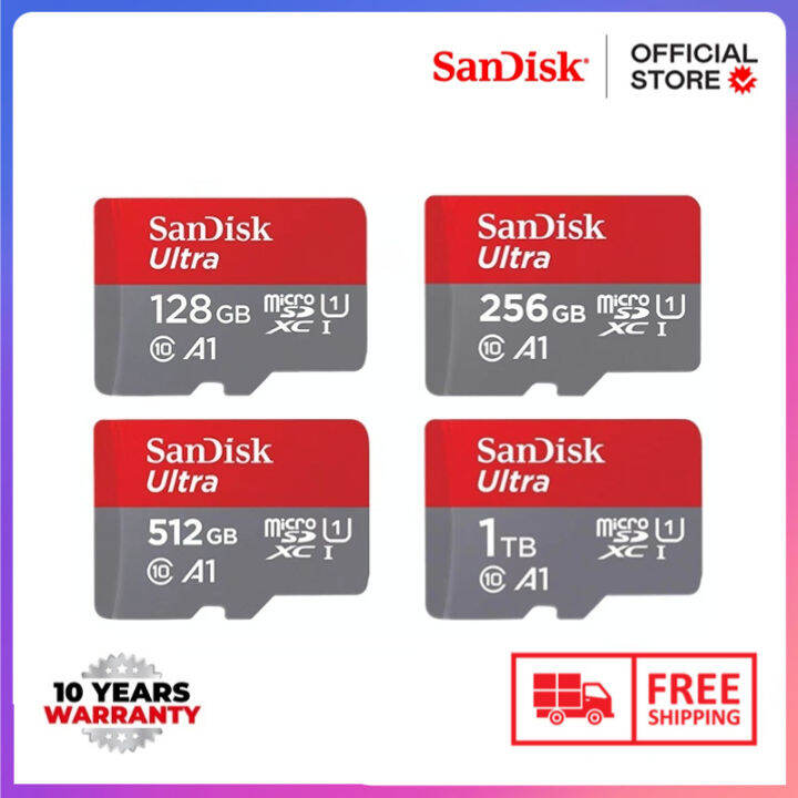 Sandisk Ultra Micro Sdxc A Series Uhs I Class Up To Mb S Gb