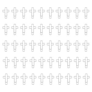 50 Pcs Journal Paper Clips Crosses Shaped Paper Clip Planner Clips Small Bookmarks for Office