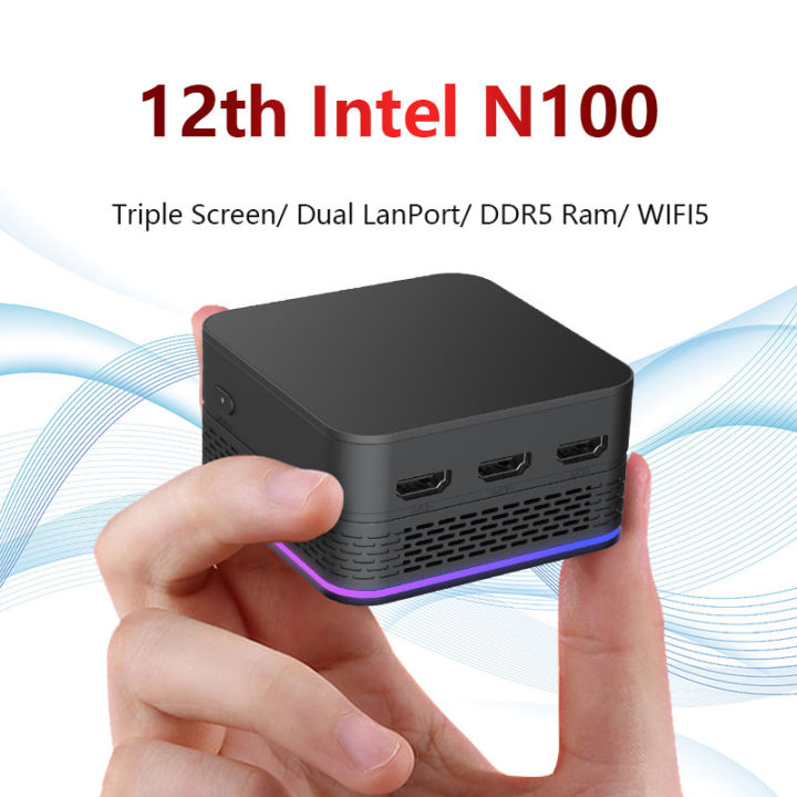 T9 Plus Mini Pc Intel Alder Lake N100 Lpddr5 4800mhz M 2 Nvme Windows