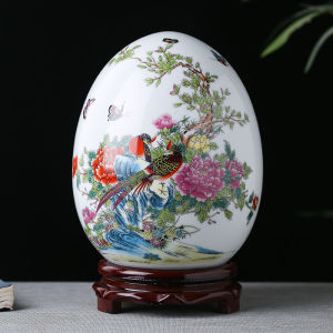 Ceramic Home Decorations Furnishings TV Cabinet Living Room Cabinet Decoration With Base