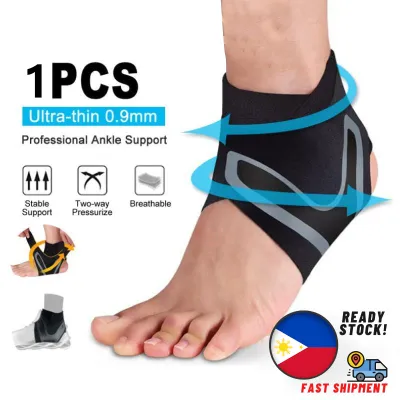 1PCS Adjustable Compression Ankle Sleeve Elastic Ankle Brace Guard Foot Anti-Sprain Support Heel Protective Strap Sports