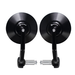 FENRIR CNC Aluminum Alloy Cafe Racer Round Motorcycle Bar End Mirrors side Handlebar Mirror For SV650 Monster Scrambler Diavel XDiavel Hunter350 Classic350 Classic650 Meteor350 Bullet350 Bear650 300CLX 700CLX FTR1200 Svartpilen Vitpilen 700CLX 300CLX