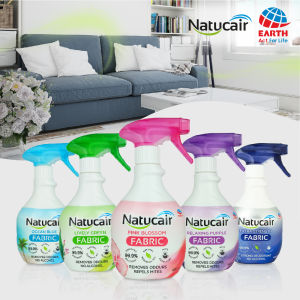 Natucair Fabric Spray Refill- Removes Odors No Alcohol (400 ml)