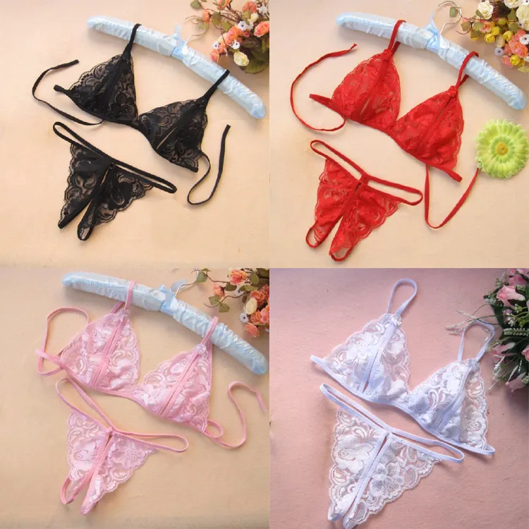 Sexy Lingerie Opening Three Point Lace Lingerie Two-piece Set | Lazada PH Sexy Lingerie Opening Three Point Lace Lingerie Two-piece Set | Lazada PH