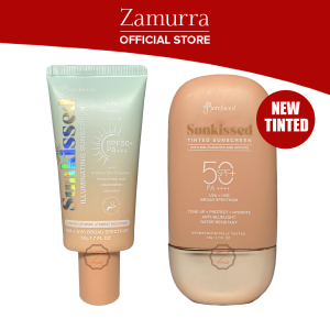 Barefaced SUNSCREEN DUO Sunkissed ILLUMINATING Sunscreen 50g and TINTED Sunscreen 50g by Zamurra