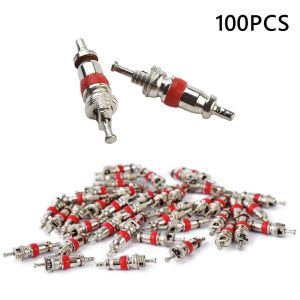 Pentil Spuyer Ban Tubeless Valve Core Motor Sepeda / Tutup Pentil Ban isi 100 Pcs