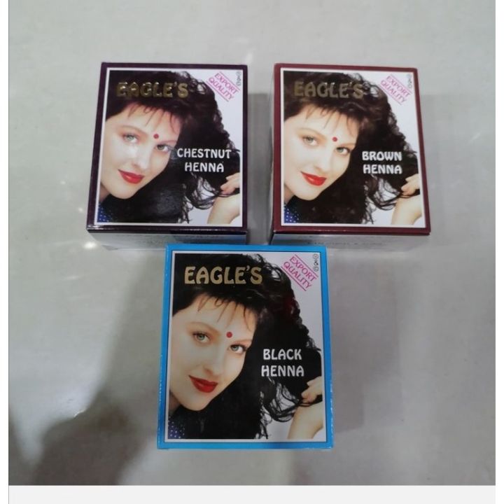 EAGLE'S Henna Hair Color (1box/6 sachet) Lazada PH