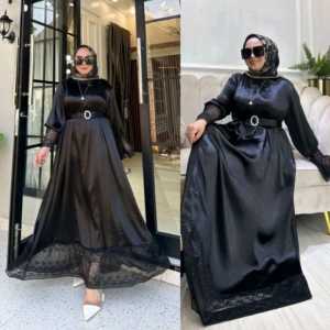 Kalana Maxi Dress Shimmer Dress Free Belt - NNC