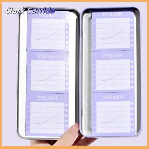 [Clark Carrida] Single Layer Lash Extension Display Box Pallet Storage Box For Individual Suspended Magnetic Sheets Eyelash Protection Box