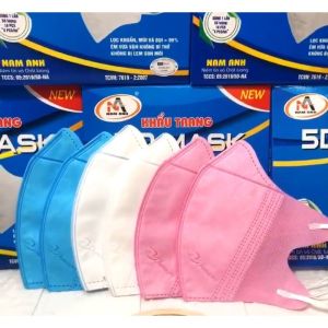 (5D MASK ) Hộp khẩu trang 5D MASK Nam Anh 3 lớp 10 cái / Hộp