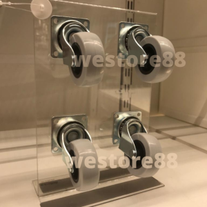 Roda Troli Etalase Karet 50mm Putar Set Isi 4 WEO IK88774