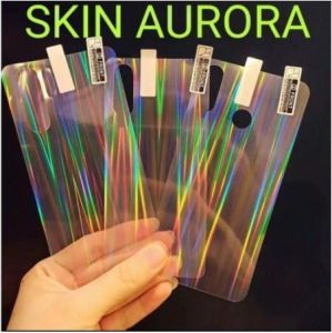 ITEL A70 S23 S23+ VISION 5 ANTI GORES BELAKANG SKIN AURORA GARSKIN MOTIF PELANGI ANTI JAMUR BACK