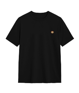 Lief - Kaos Simple Iron Man Premium Dewasa Pria Wanita Warna Hitam Bahan Cotton Combed 20S - Lief008