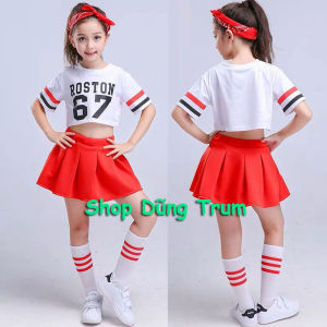 Bộ nhảy Aerobic hiện đại đồng phục nhảy nhóm cả bé trai và bé gái