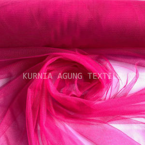 Kain TILE HALUS POLOS per 05m x 1.7m Soft Tille Warna Fanta