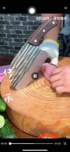 Dao thái thịt cá cao cấp Nhật Bản[TRỌNG LƯỢNG 212 G] thiếp kế thép khôn gỉ tay cầm bằng nhựa cao cấp chuyên dụng cho nhà bếp siêu sắc