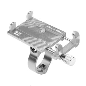 Mountain Bike Phone Mount Stand Aluminum Alloys Easy to Install for Women Men Cyclist Cycling Accessories