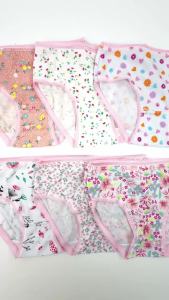 24PackGirlsUnnderwear CutePinkHearts&FloralDesign CottonUnderpants for Kids2026