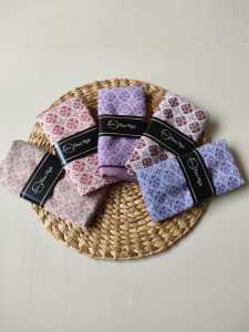 SEGIEMPAT VOAL MOTIF PREMIUM / JILBAB SEGI EMPAT MOTIF / KERUDUNG DENAY KW TERBARU