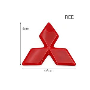 ABS Car Steering Wheel Center Badge Sticker for Mitsubishi Lancer EX Galant ASX Outlander Pajero Montero Eclipse