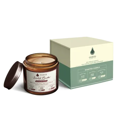 Nến Thơm Lan Tỏa Yêu Thương - Love Scented Candle Heber Natural Life Thiên Nhiên Cao Cấp Thơm Phòng Thư Giãn 100g & 220g