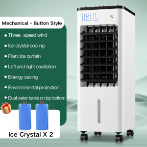 【SG Stock】 Air Cooler 12L Large Water Tank Powerful Cooler 8H Timer Remote Air Cooler 85W 220V