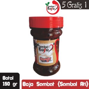Sambal Ati (Bojo SAMBAT) Kemasan Botol 150gr